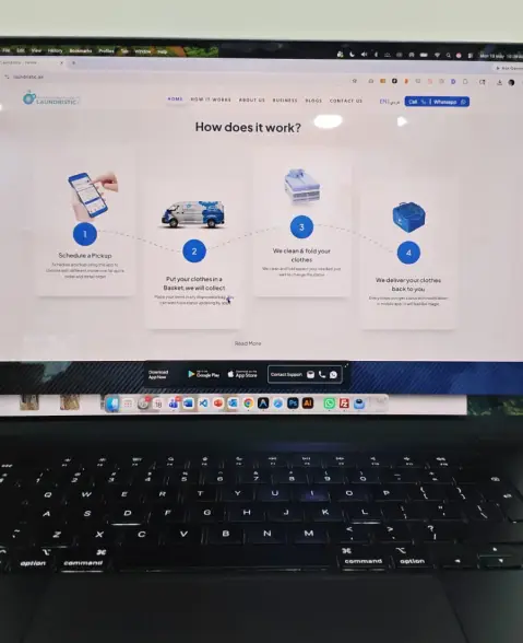 end-to-end laundry business software UAE – solution and feature planning