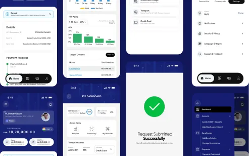 FinTech Platform Website Development