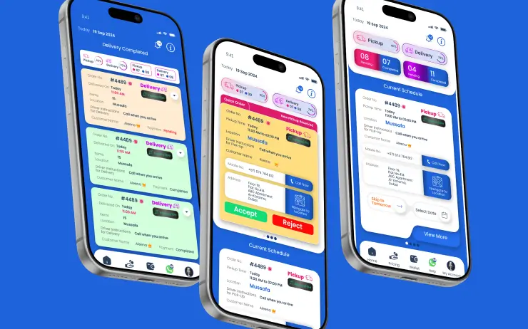 Laundristic Driver App