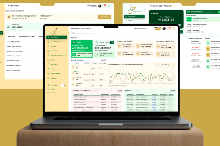 Khadamat Wallet System